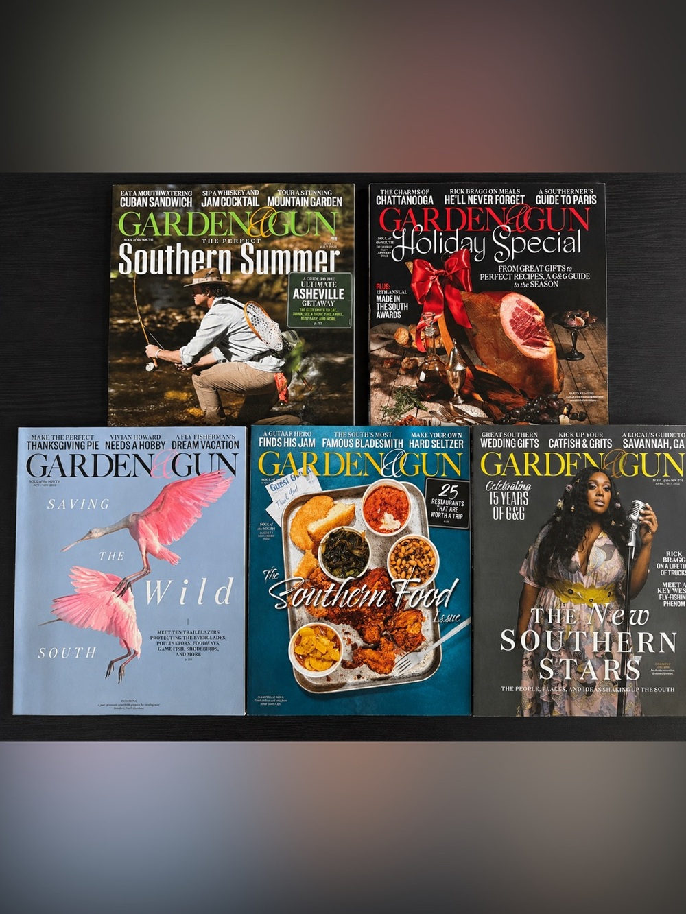 Garden & Gun Magazine Lot Southern Living Lifestyle Collection | Food, Travel